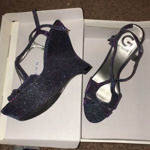 GUESS platform wedge heels